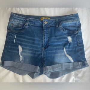 Denim Blue Women's Shorts